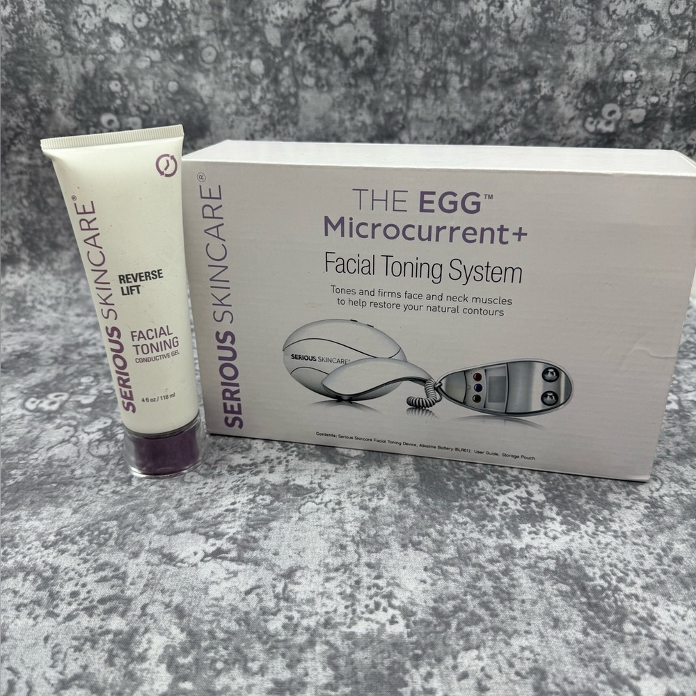 Serious Skincare Facial Toning System - Silver